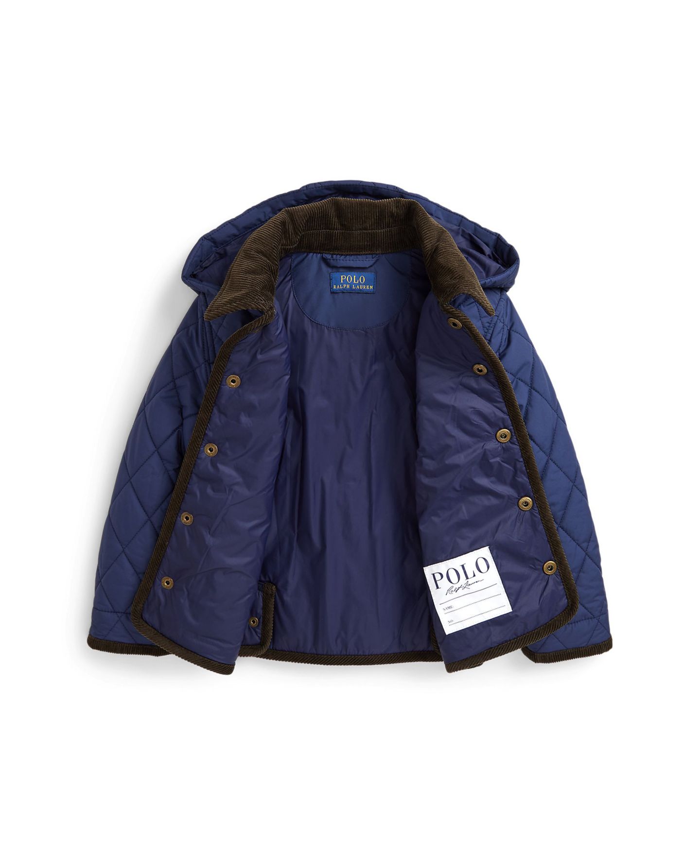 Куртка Polo Ralph Lauren Hooded Barn Jacket для мальчиков, цвет: Тёмно-синий — фото 11