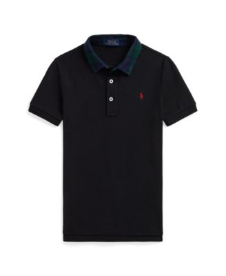 Polo Ralph Lauren - Boys 2-7 Plaid Collar T-Shirt