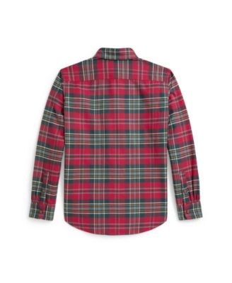 Boys' 8-20 Plaid Work Shirt