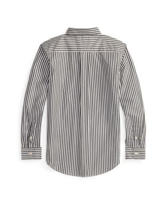 Big Boys Plaid Brushed Cotton Oxford Work shirt