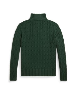 Boys' 8-20 Cable-Knit Cotton Sweater