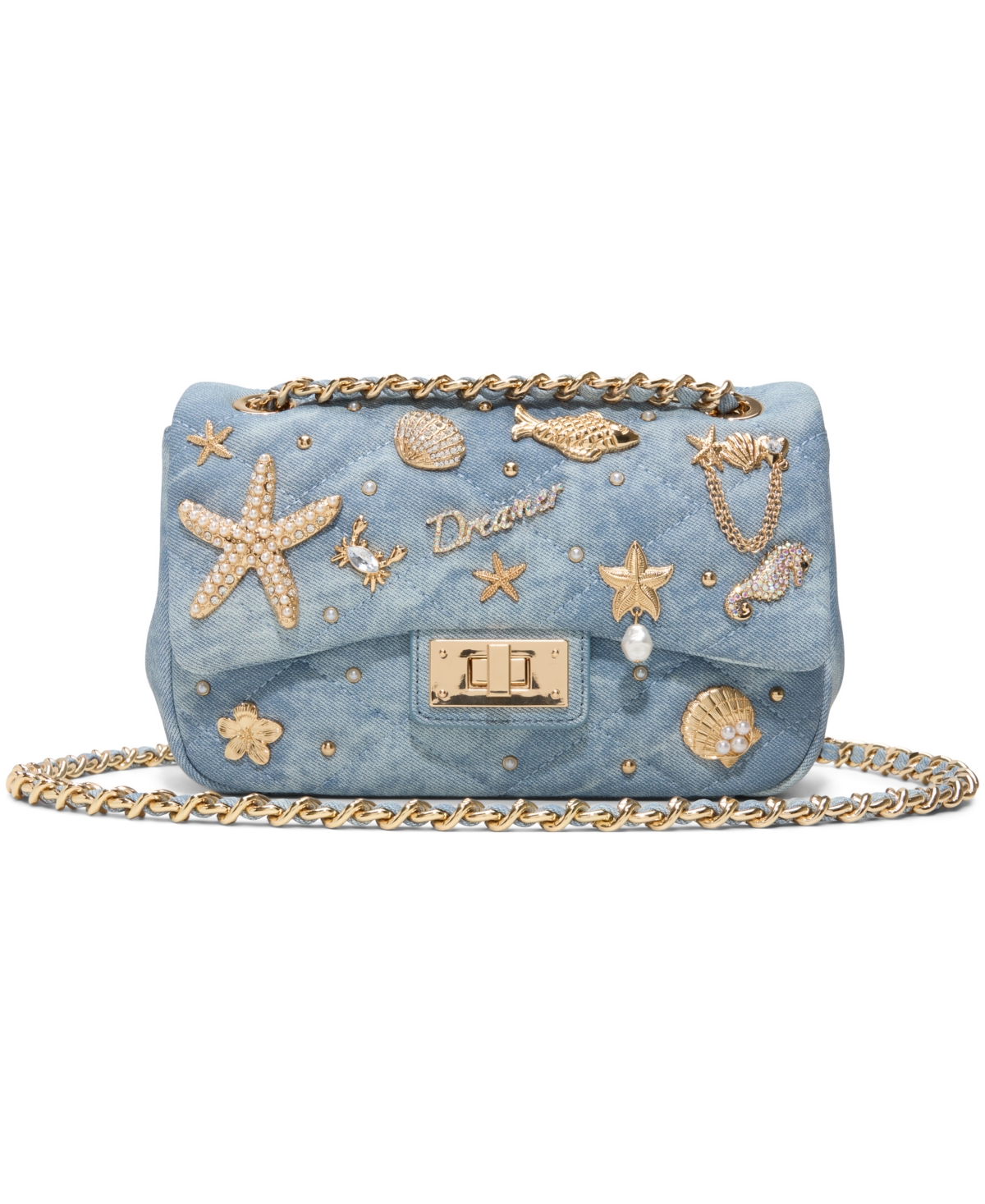 Aldo Seadreamm Mini Crossbody Bag In Blue