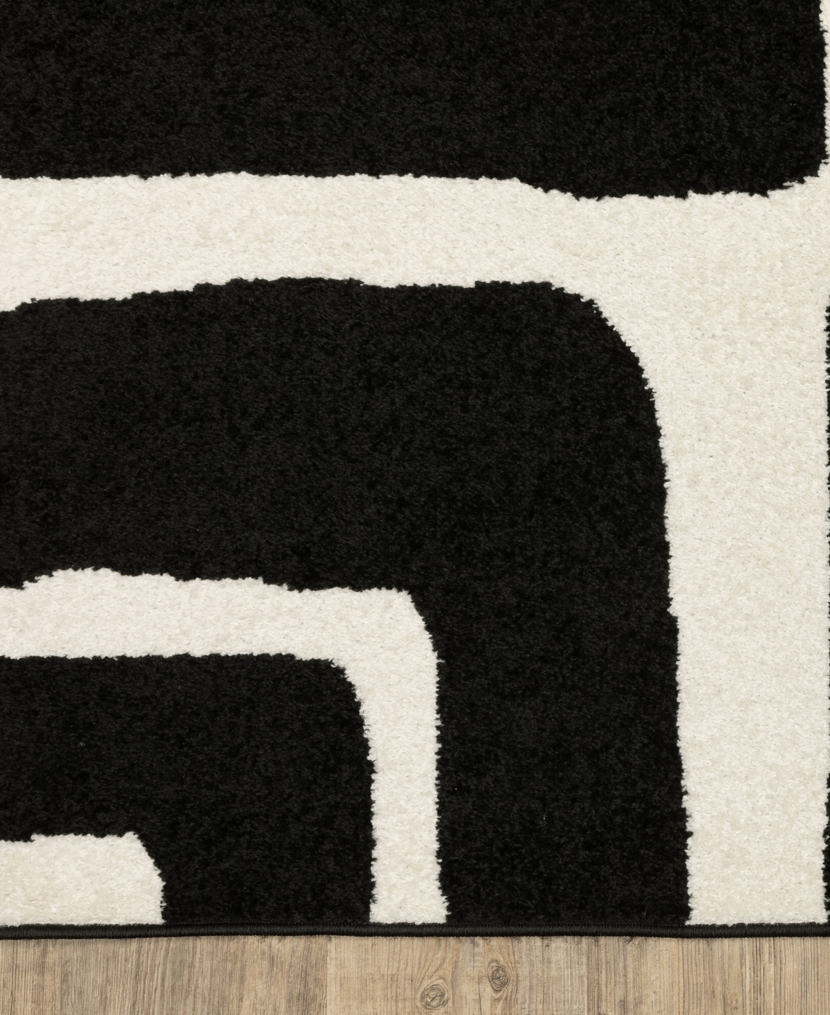 Oriental Weavers Quinn Qui08 5' X 8' Area Rug In Black