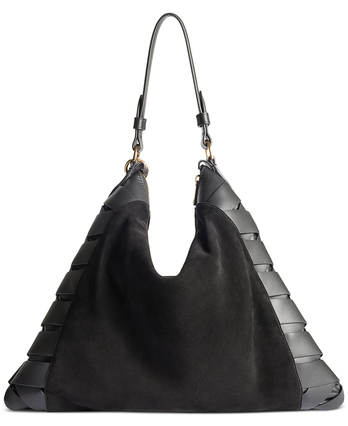Sam Edelman Jette Large Hobo Bag In Black