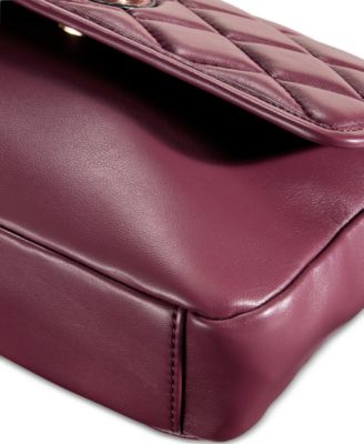 E/W Quilted Crossbody Bag, Macy's Exclusive