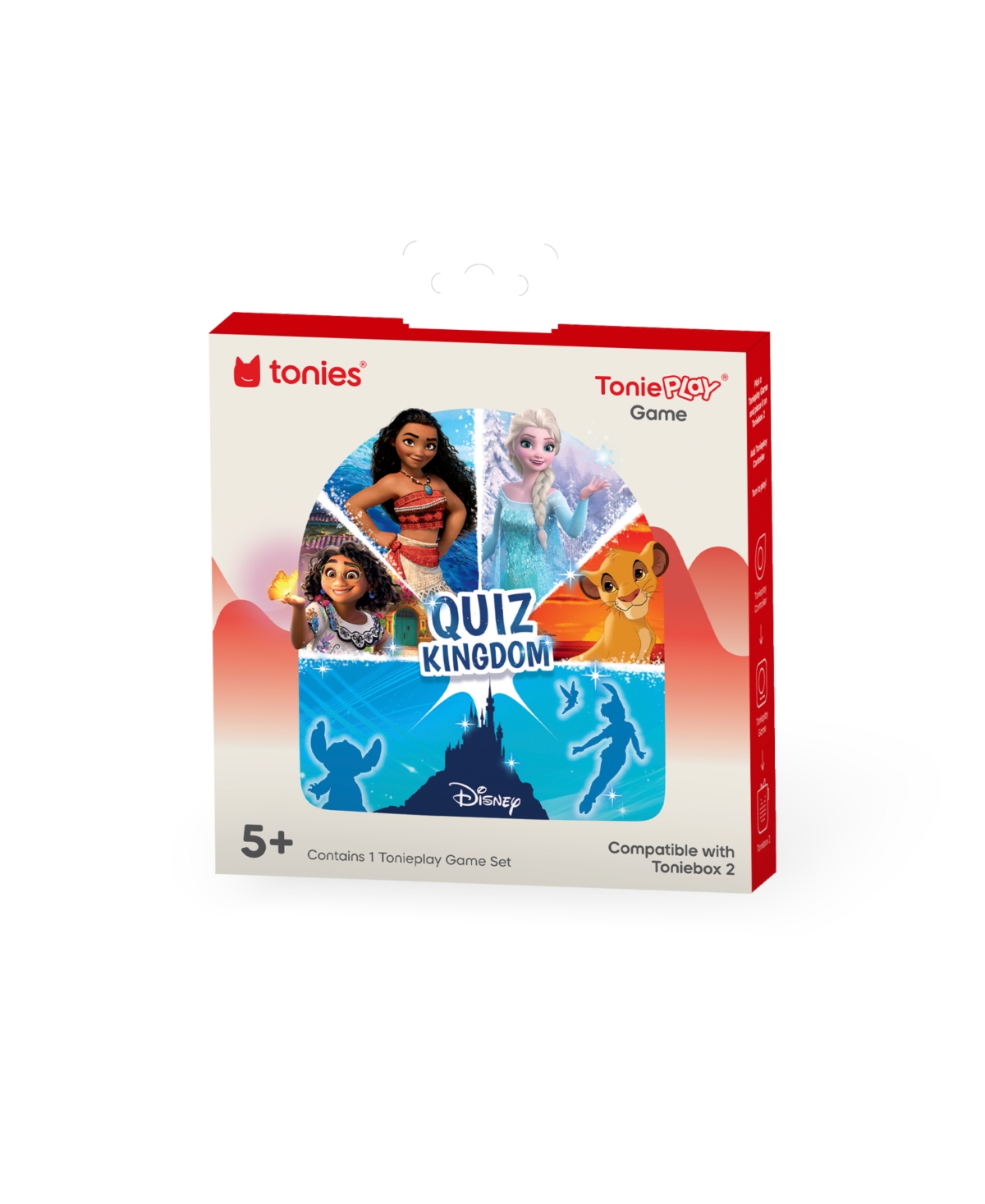 Tonies Tonieplay Disney Quiz Kingdom Game In Transparent