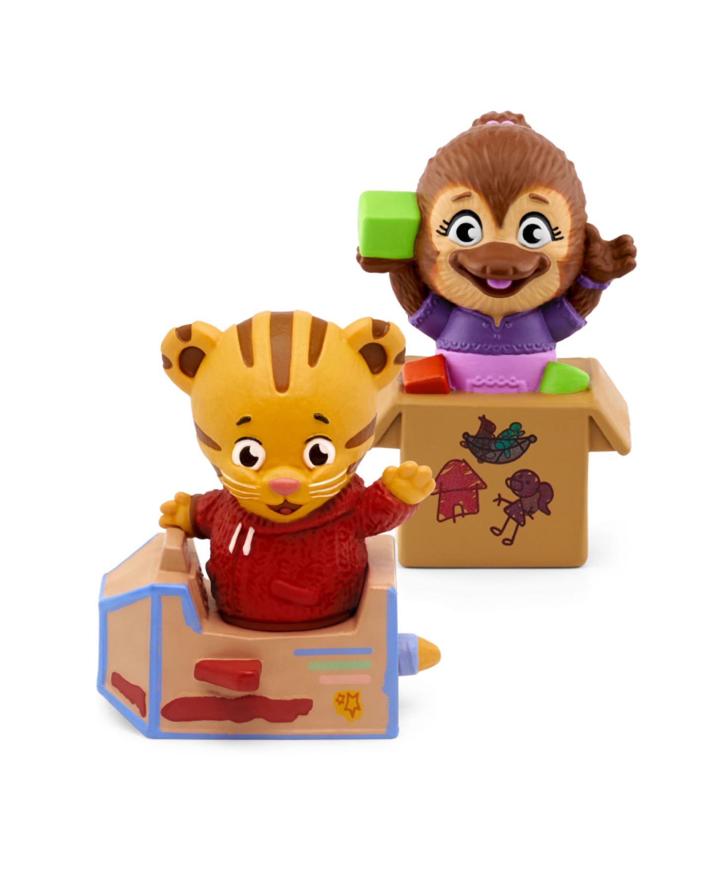 Детские фигурки Tonies Daniel Tiger and Jodi Platypus Figurines, 2 Pack — фото 1
