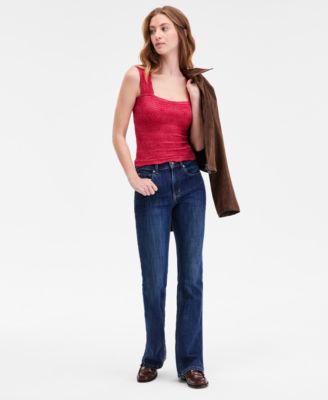 Women's Love Letter Jacquard Camisole Top