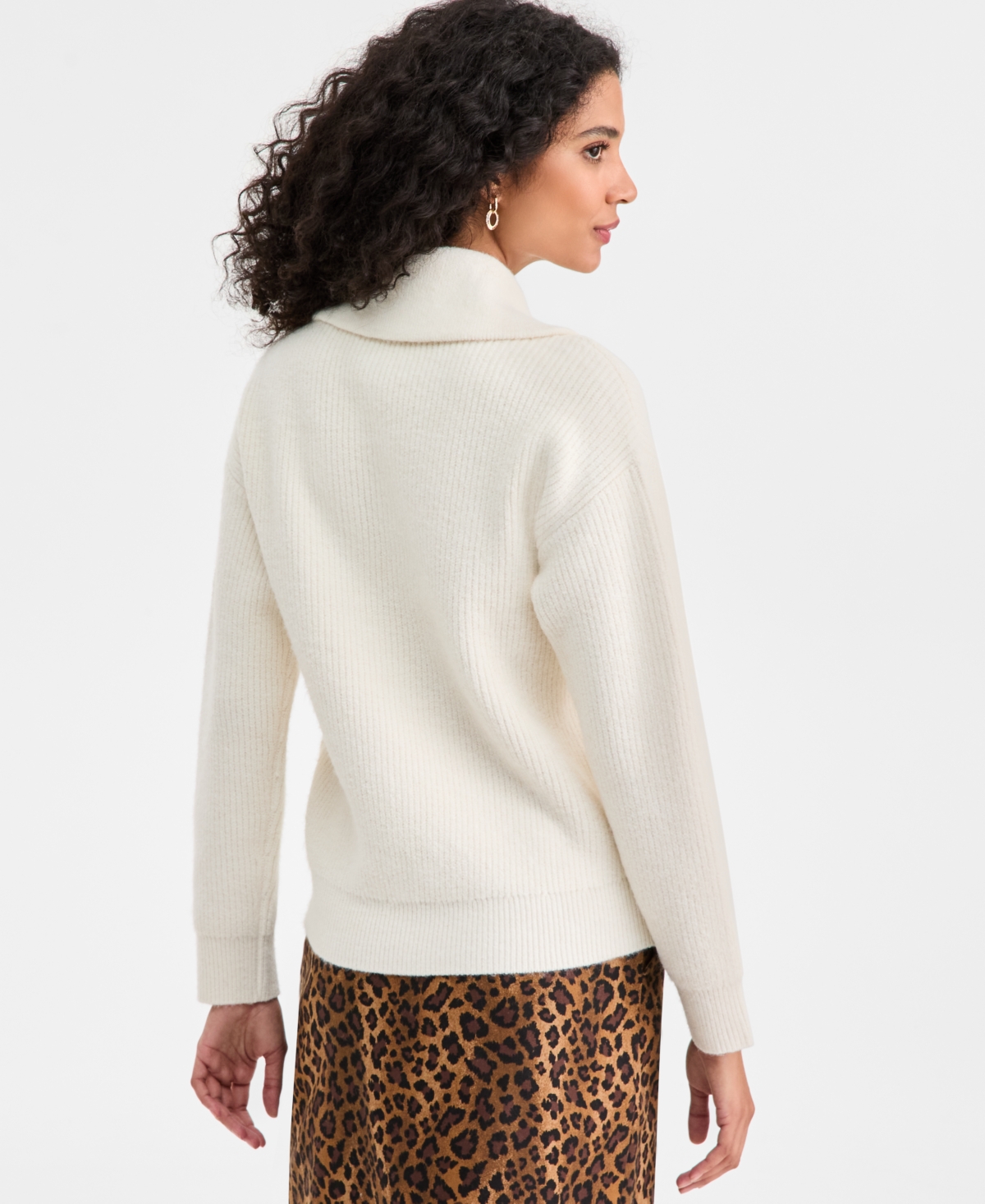 On 34th Women's Collared Button Pullover Sweater, Macy's Exclusive