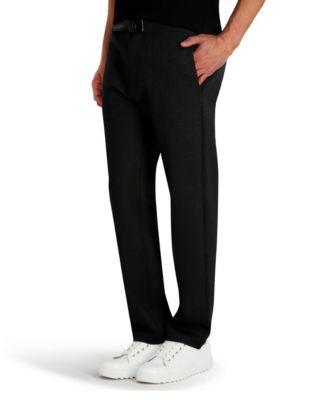 Men's Straight Leg Belted Pants
