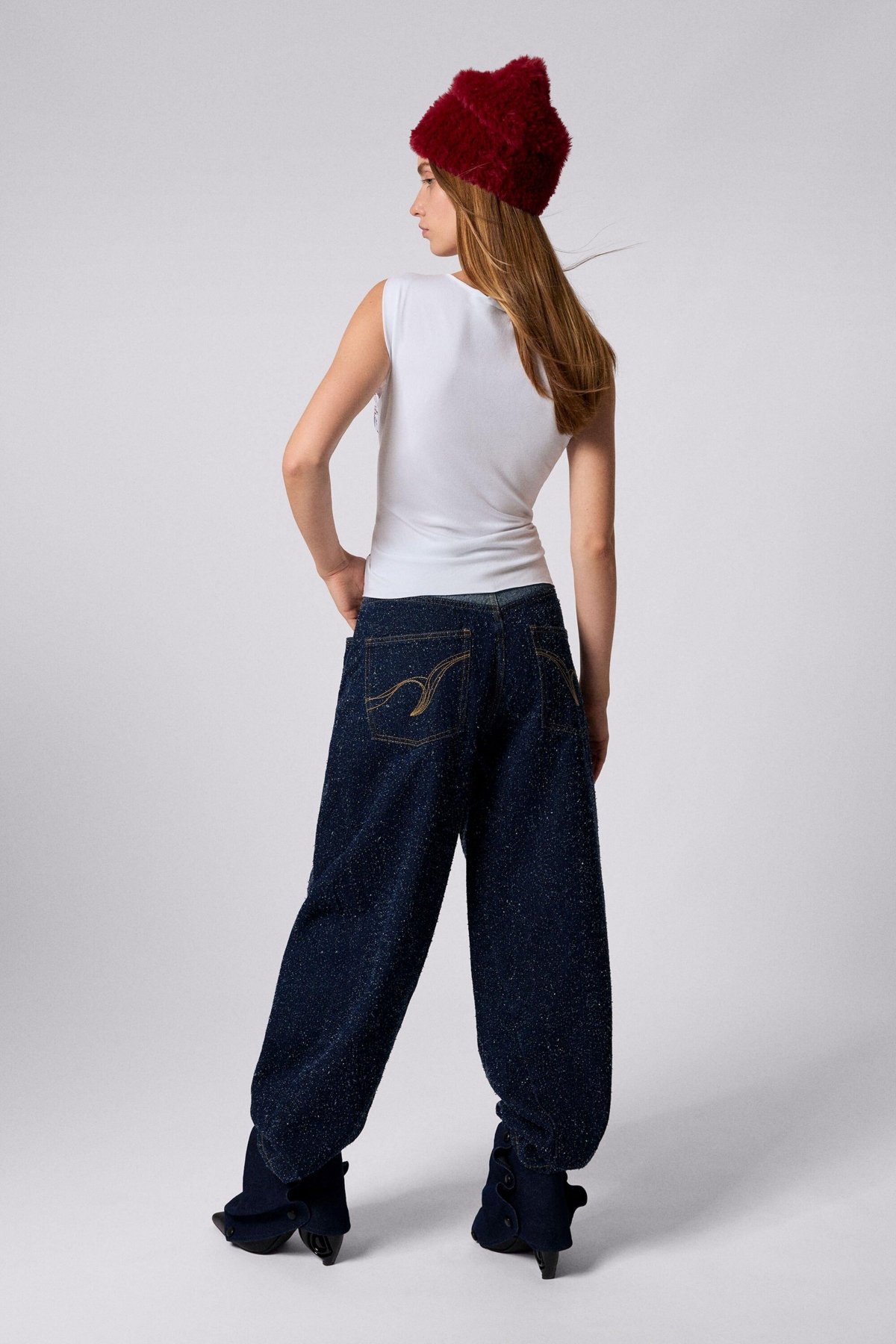 Desigual Women's Two-tone denim trousers
