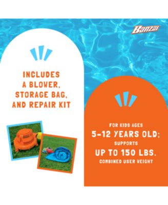 Plummet Falls Adventure Kids Inflatable Outdoor Water Park Splash Pool