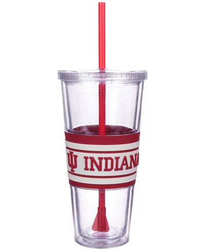Boelter Brands Indiana Hoosiers 22 oz. Hyped Straw Tumbler