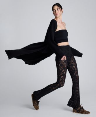 Women's Lace Flare Pants 