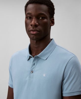 Men's Short Sleeve Solid Polo Shirt