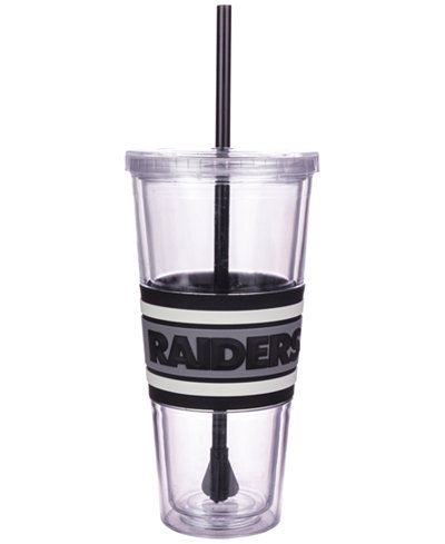 Boelter Brands Oakland Raiders 22 oz. Hyped Straw Tumbler