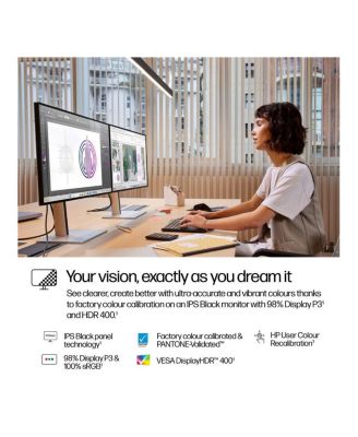 Series 7 Pro 727pu 27" 16:9 WQHD 120Hz IPS LCD Thunderbolt 4 Monitor, Natural Silver