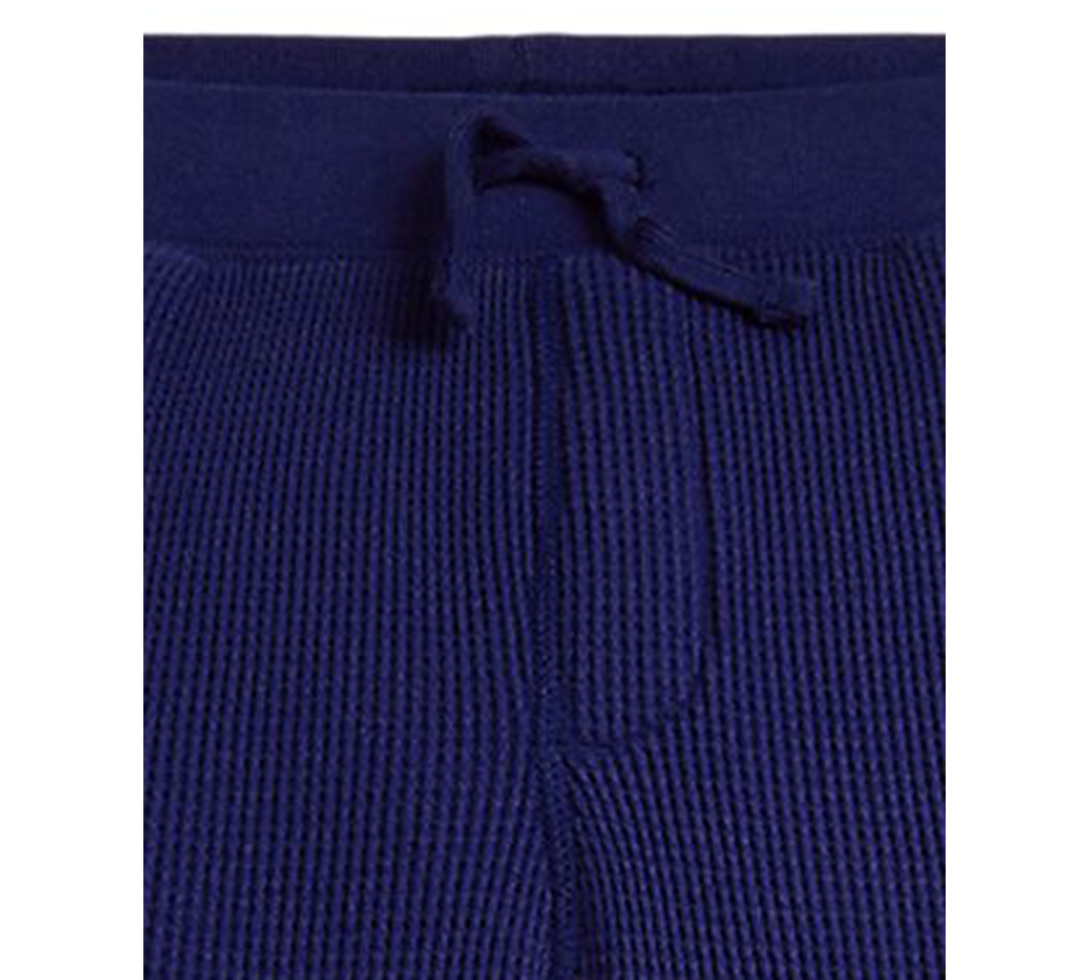 Polo Ralph Lauren Kids' Cotton Waffle Cargo Joggers In Blue