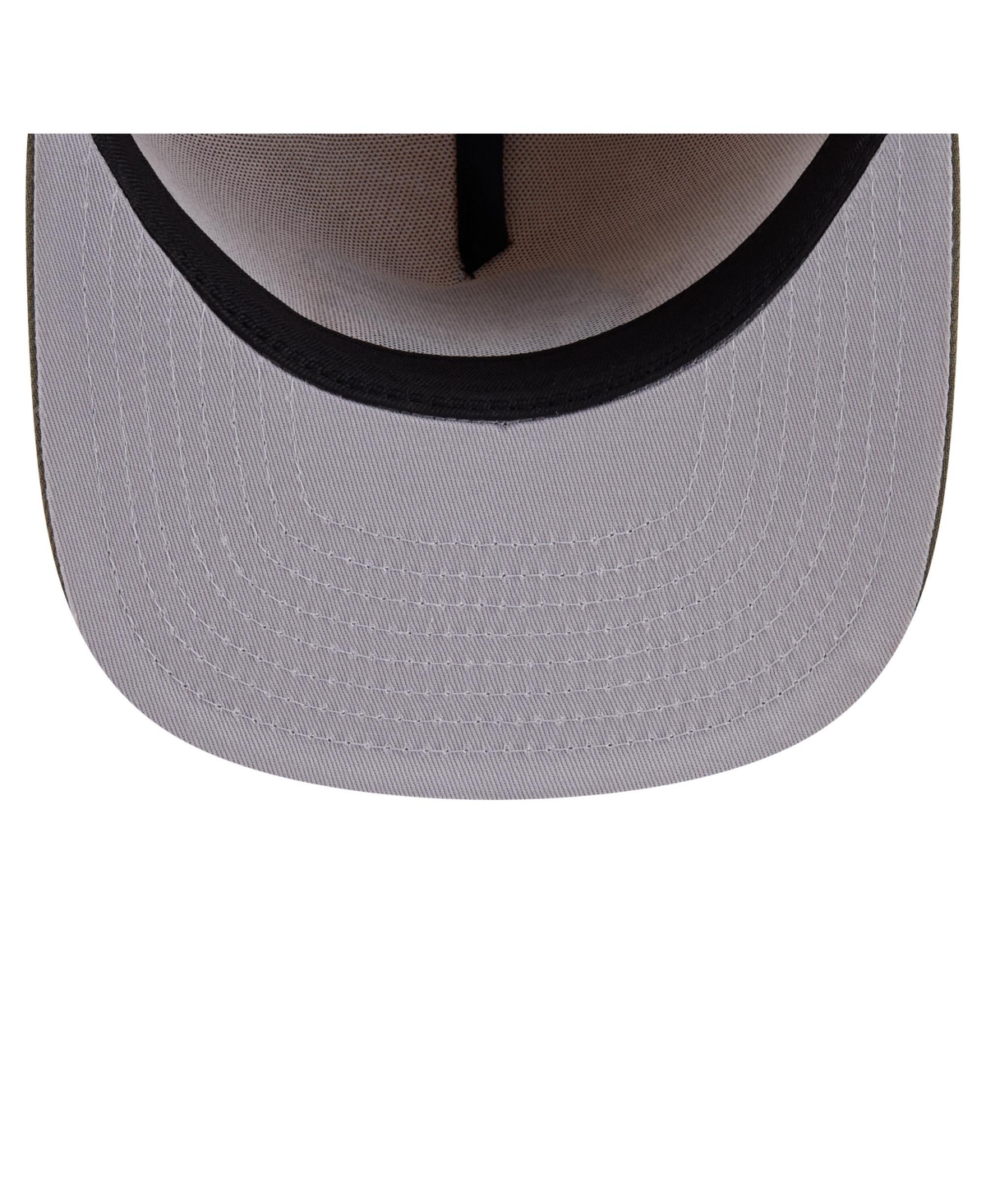 New Era Men's Light Beige/olive Baltimore Orioles Two-tone Color Pack A-frame 59fifty Fitted Hat In Brown