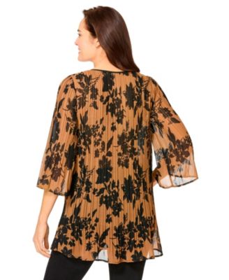 Women's Within Embellished Pleated Blouse