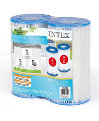Easy Set Type A or C Filter Replacement Cartridges Pack for Pool, 2 Pack