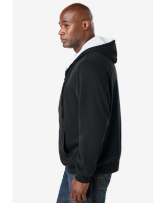 Big & Tall Full-Zip Thermal Hoodie