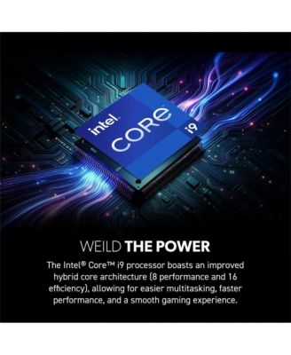 Aegis R2 Gaming Desktop - Intel Core i9 14900F - 32GB RAM - NVIDIA GeForce RTX 5070 Ti - 2TB SSD - Windows 11 Home - Black