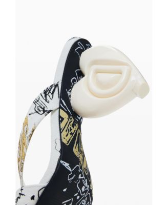 Women's Heart heel sandal