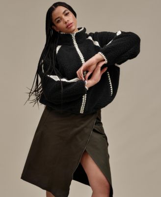 Women's Nikia Crochet Fluff Jacket