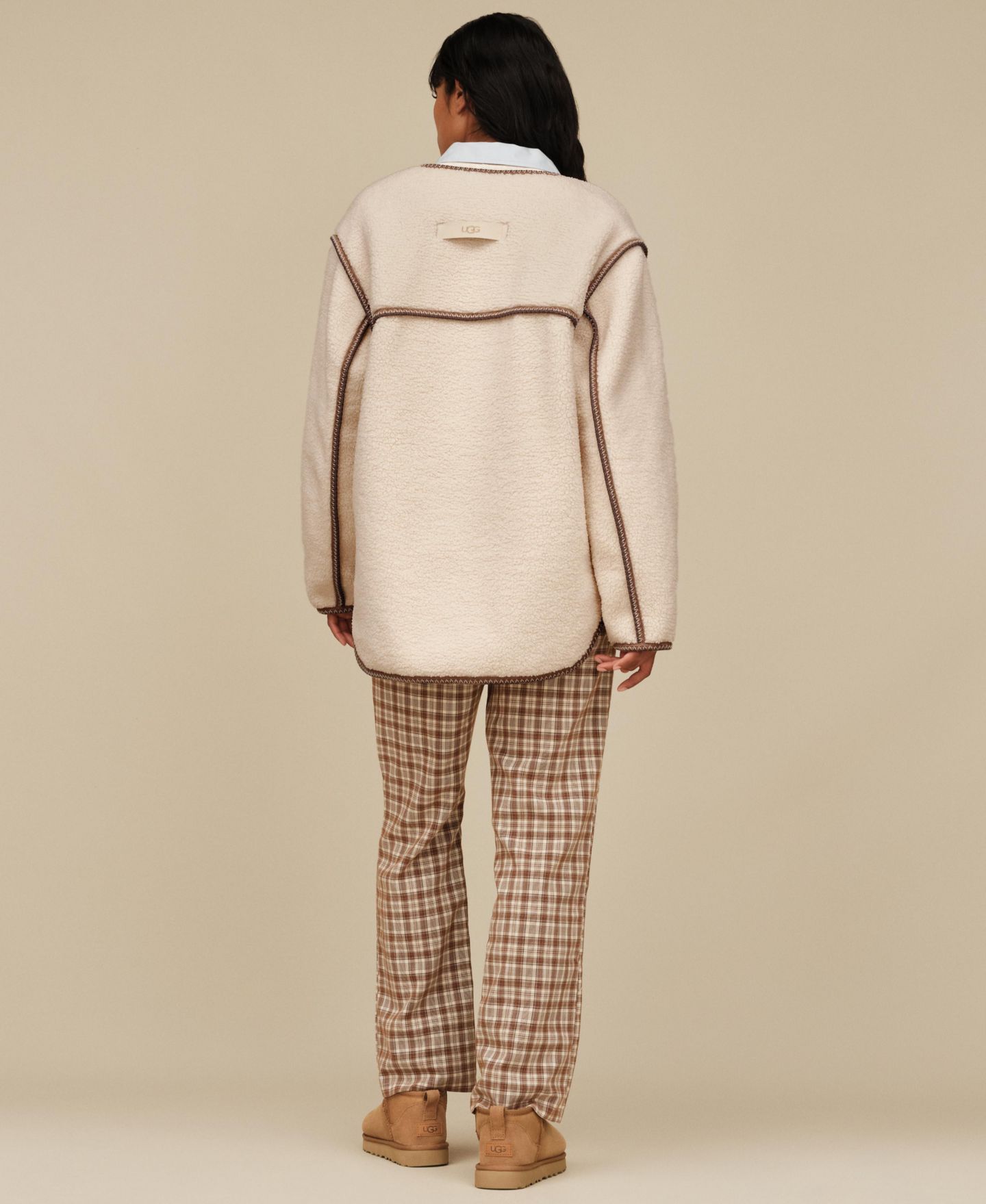 Женская куртка UGG Emerson, цвет: Кремовый — фото 7