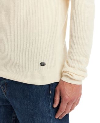 Men's Soft Touch Ribbed Henley Sweater