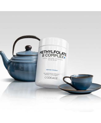 Methylfolate B Complex Supplements, Methylcobalamin 1000mcg Methylated Vitamin B12, Riboflavin, Betaine, Methylation Cycle MTHFR 120 Capsules