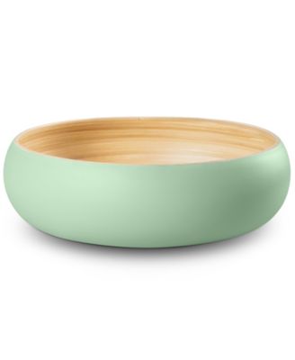 Lexa Collection 12" Bamboo Fruit Bowl