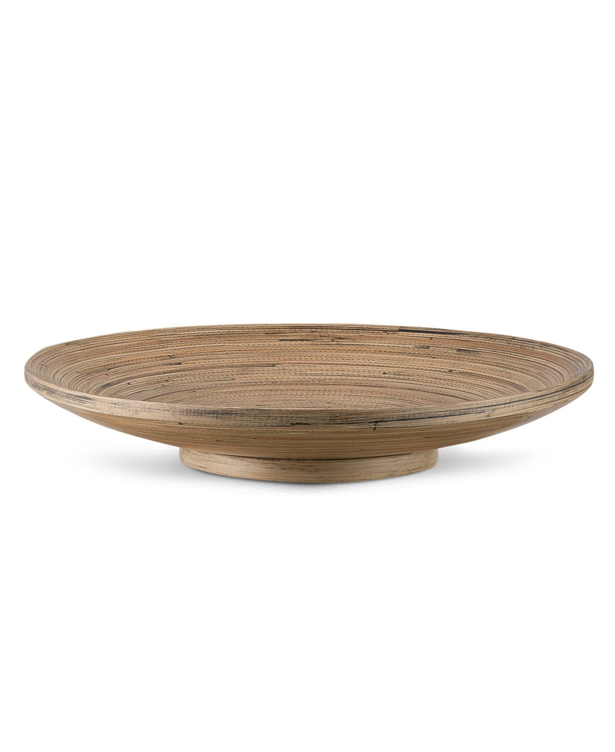 Joyce Chen Lexa Collection 12" Footed Plate In Black