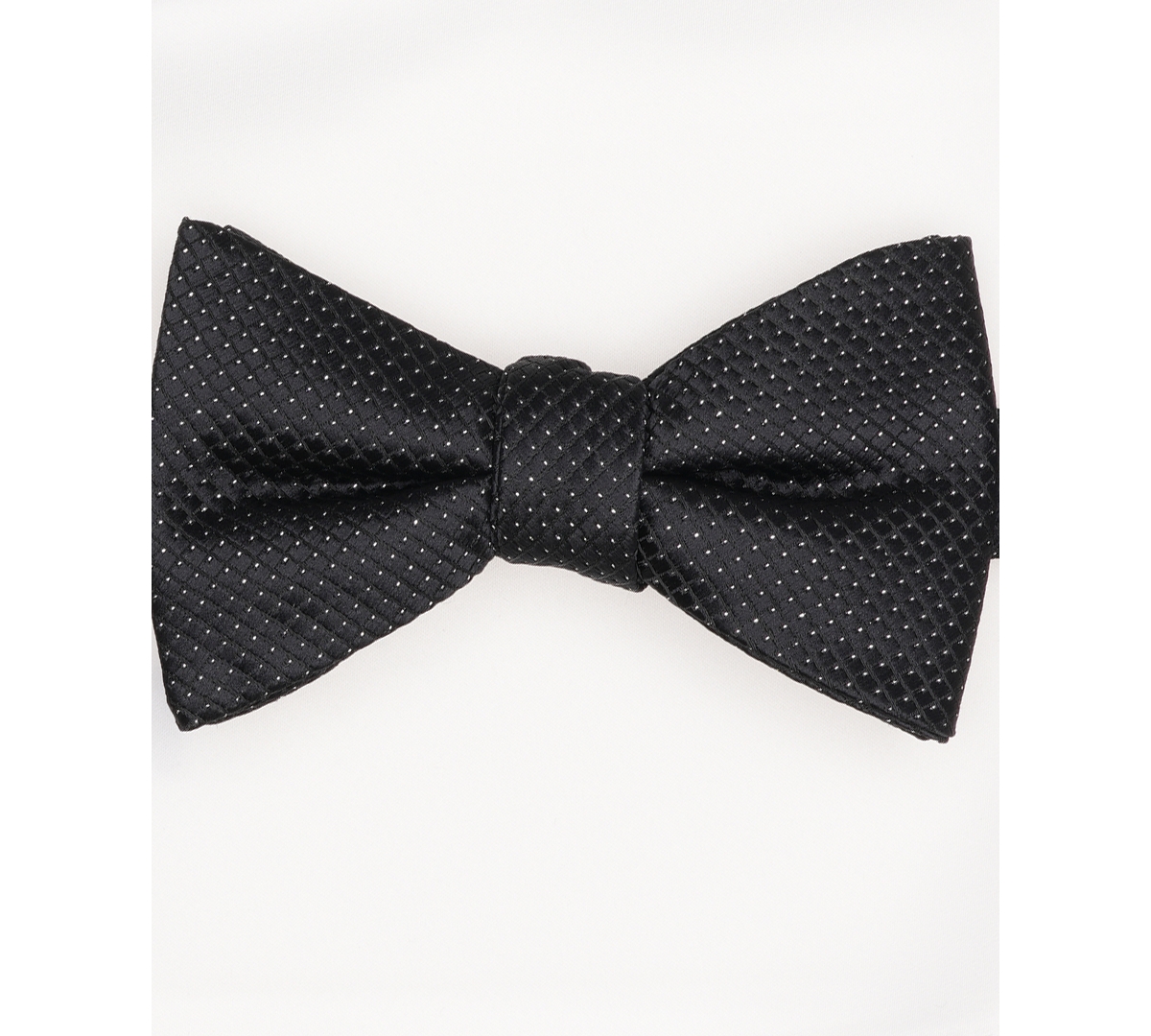 Alfani Men's Mini-Pattern Bow Tie & Solid Pocket Square Set, Exclusively at Macy's