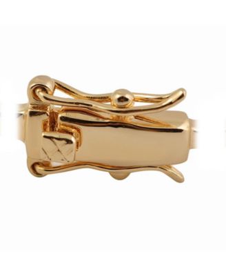 Sterling Silver with Colored Cubic Zirconia Tennis Bracelet For Women