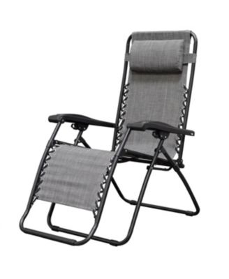 Infinity Zero Gravity Steel Frame Patio Deck Chair