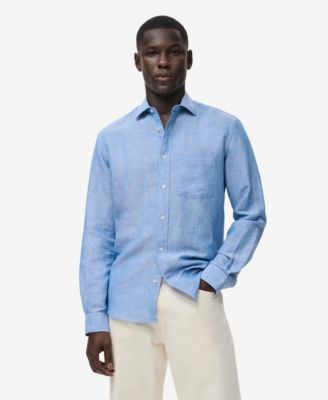 Men's Pocket Linen Shirt