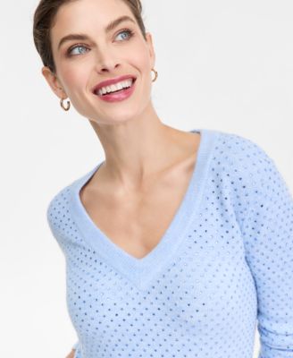 Women's Rhinestone Embellished Sweater, Macy's Exclusive