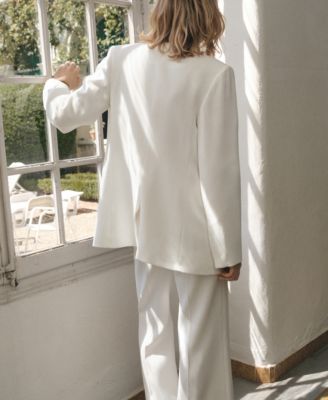 Women's Double-Breasted Suit Jacket