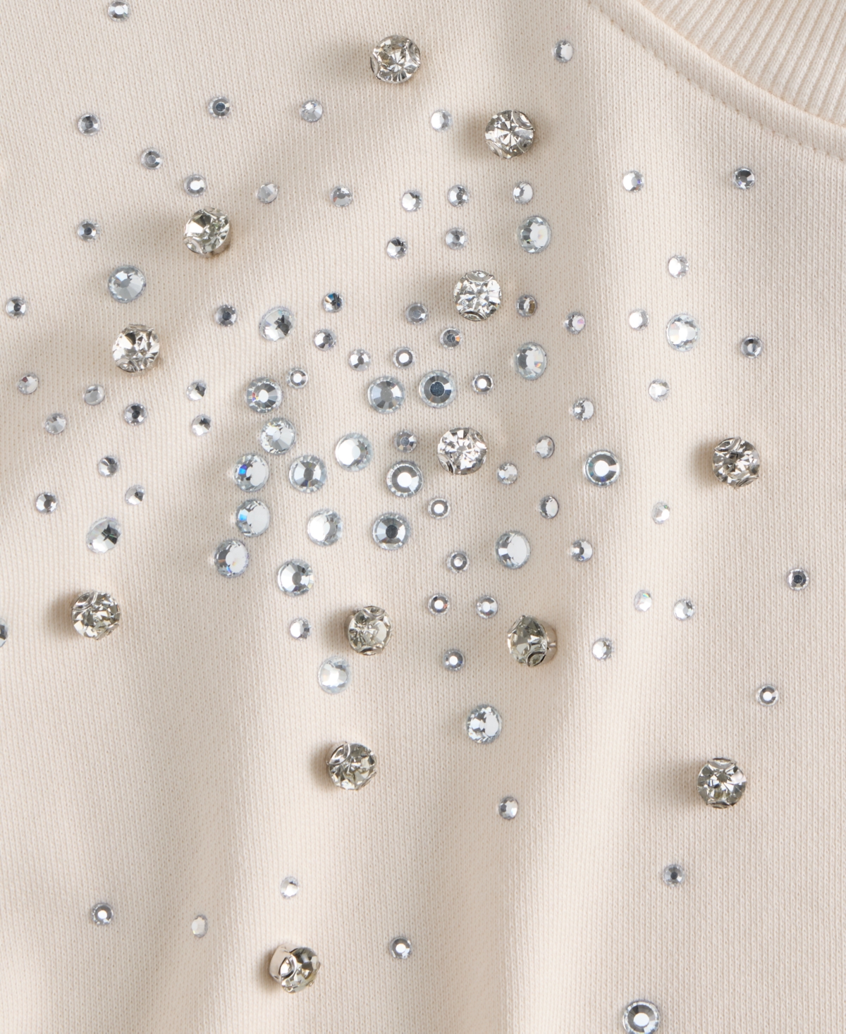 Inc International Concepts Women's Embellished French Terry Sweatshirt, Macy's Exclusive In Brown