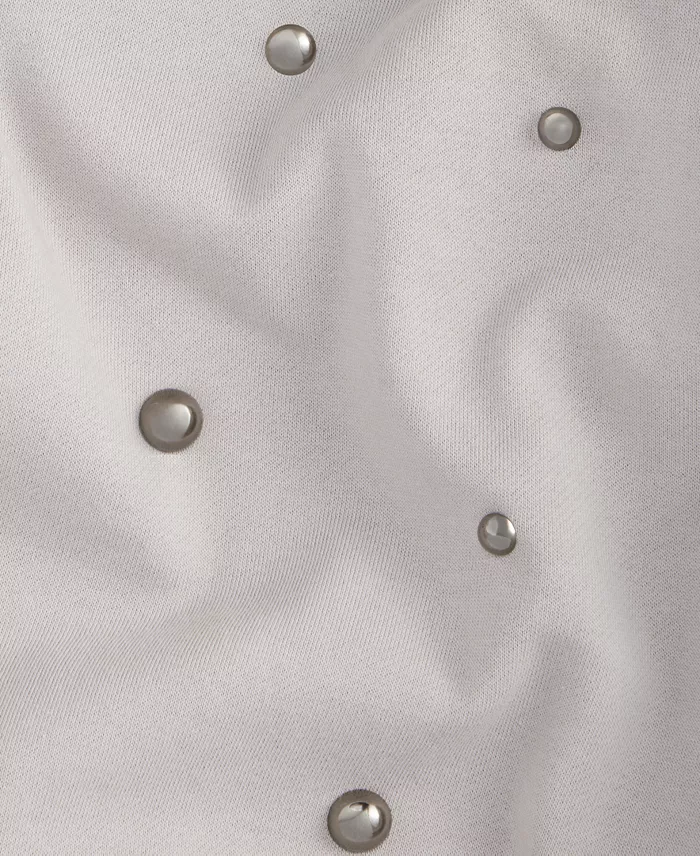 Women's Studded French Terry Sweatshirt - thumbnail 6