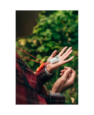 Zipper Pull Compass and Thermometer