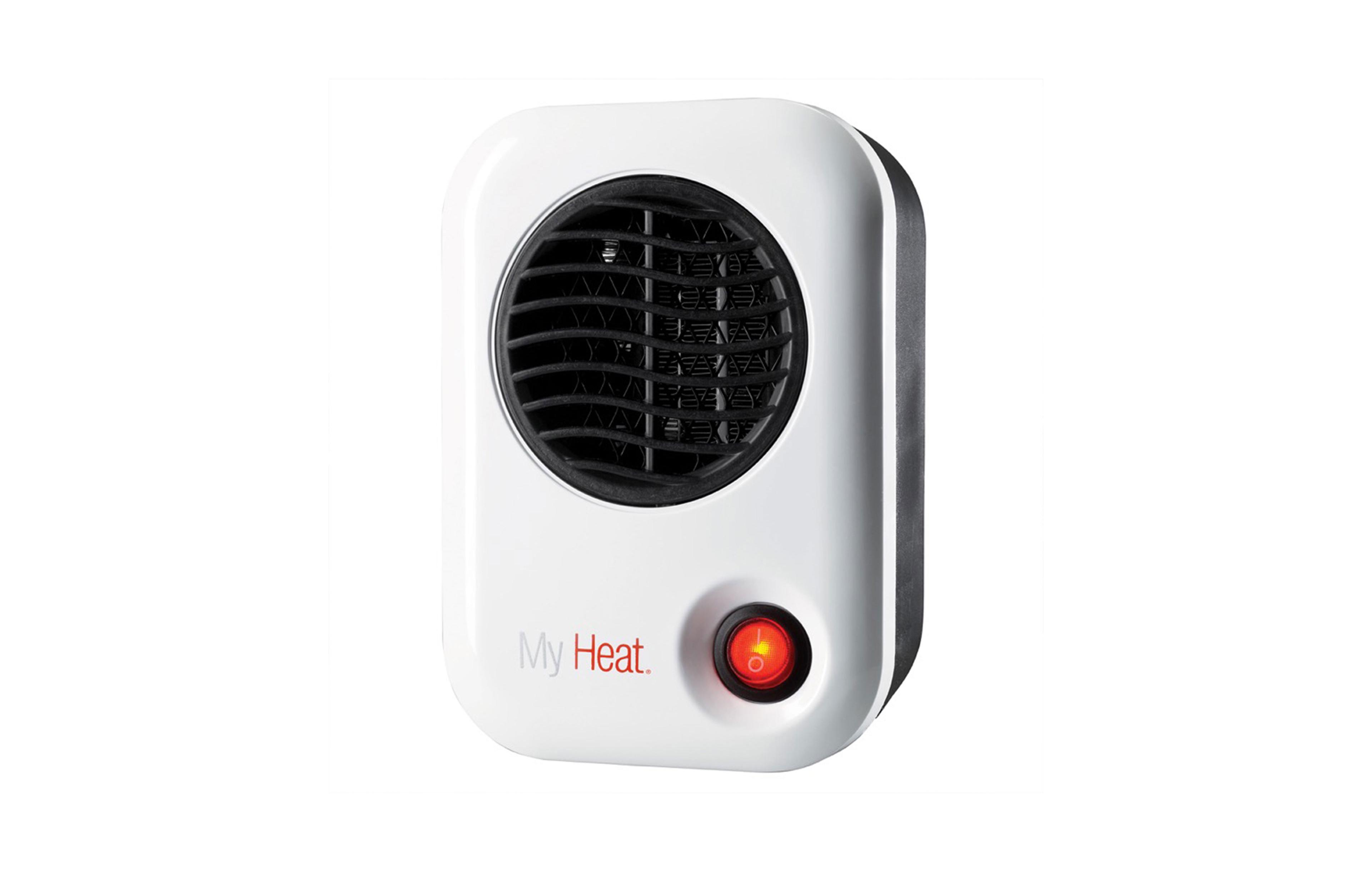 Lasko 101 MyHeat Portable Personal Electric 200W Ceramic Space Heater, White