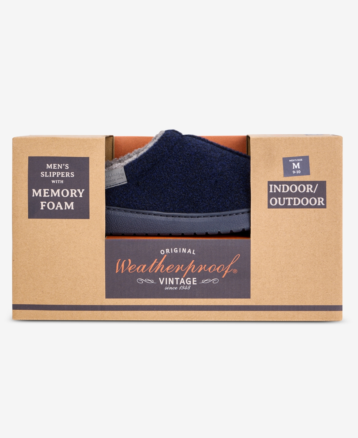 Weatherproof Men's Slip-On Clog Slippers