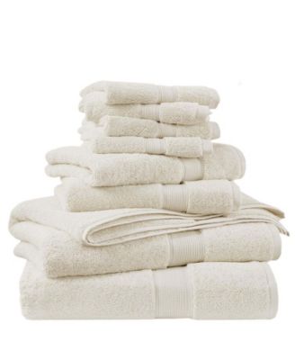 Ultra-Soft Cotton Absorbent 8-Pc. Towel Set
