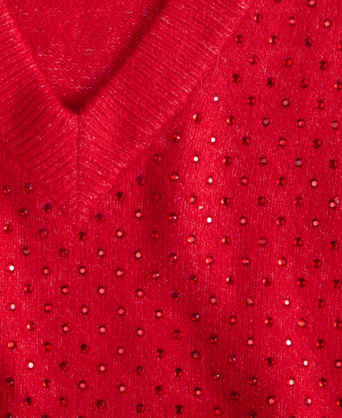 I.n.c. International Concepts Women's Rhinestone Embellished Sweater, Macy's Exclusive