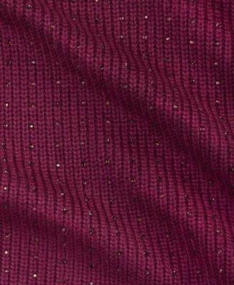 Women's Rhinestone Rib Sweater, Macy's Exclusive