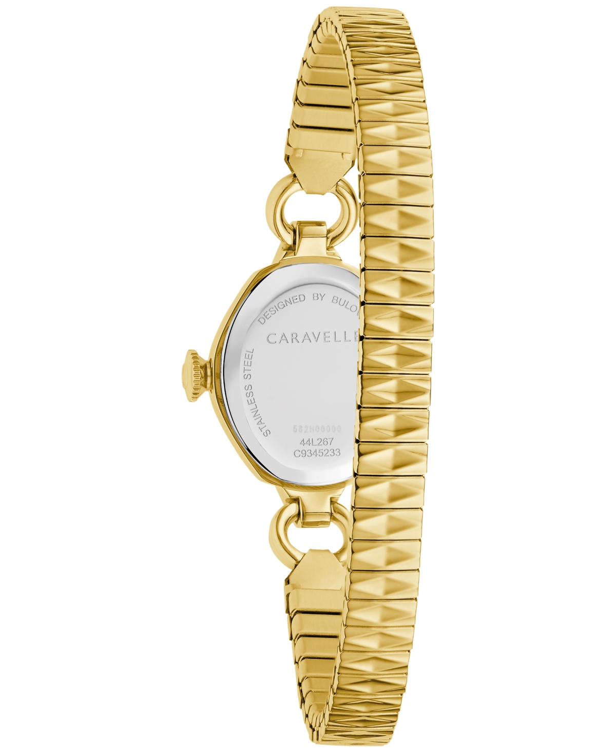Caravelle Women's Vintage Classic Gold-tone Stainless Steel Expansion Watch, 19mm In Gold