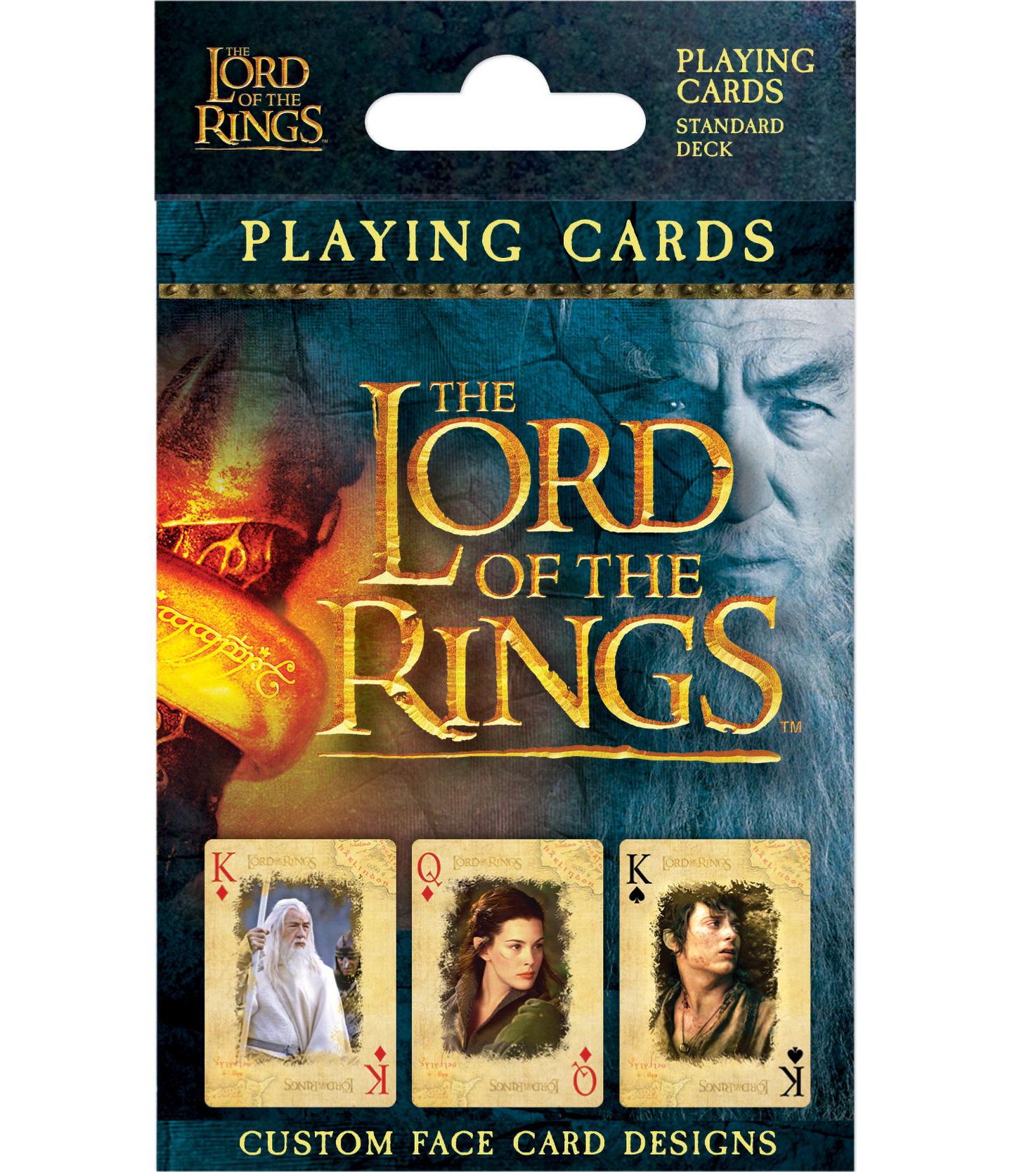 Детские игрушки Masterpieces Lord of the Rings Playing Cards - 54 Card Deck — фото 1